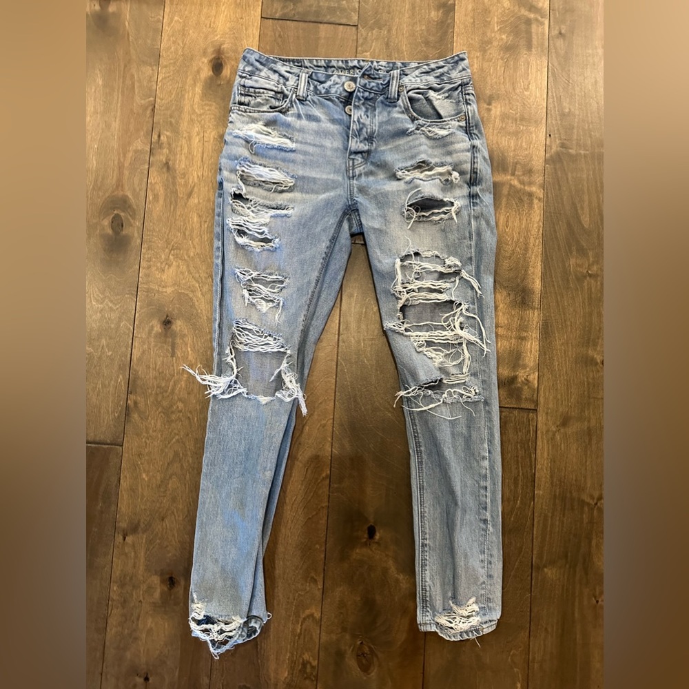 American Eagle Tom girl denim size 2